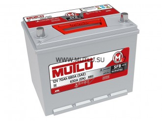 Аккумулятор MUTLU SFB JIS 70 А/ч прямая L(+-) 260x173x225 EN630 А